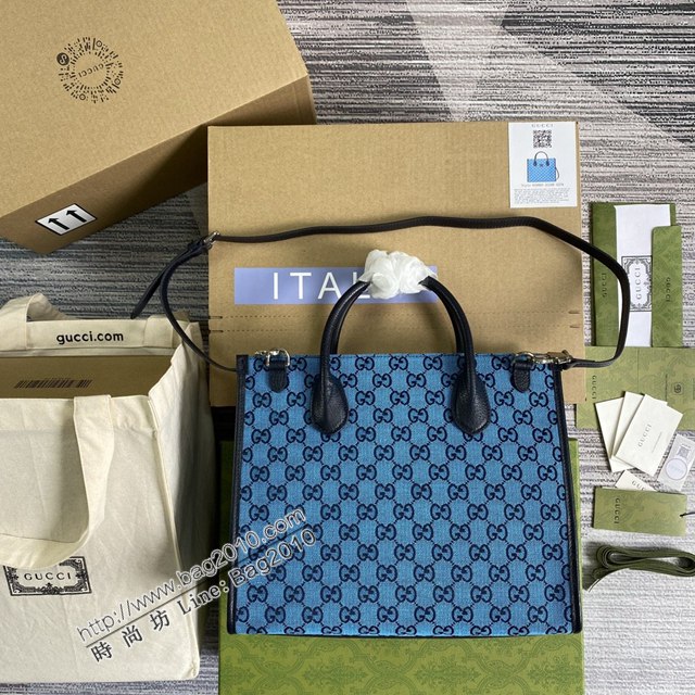 Gucci新款包包 古馳男女同款購物袋 Gucci新款托特包 659983  ydg3249